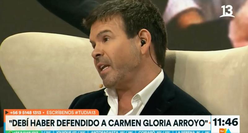 Ignacio Gutiérrez recordó despido de Carmen Gloria Arroyo