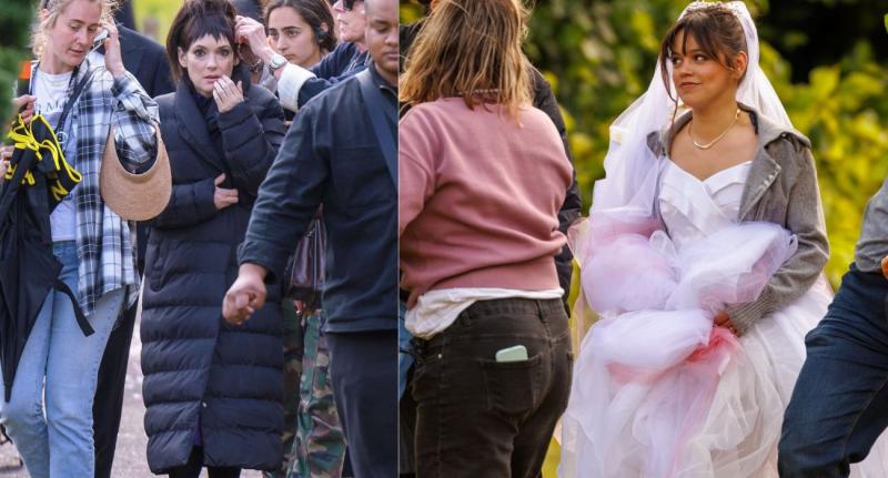 Filtran las primeras fotos de Winona Ryder y Jenna Ortega en Beetlejuice 2