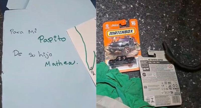 Encuentran triste carta en ciclista atropellado por un camión