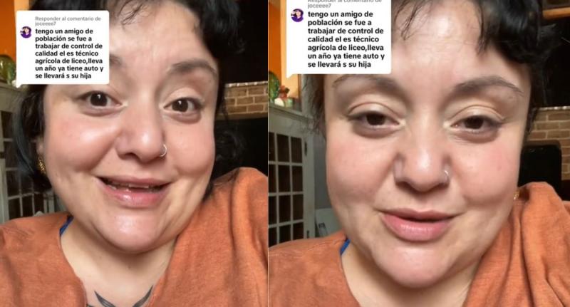 Chilena asegura que comer pan fresco es de "pituco"