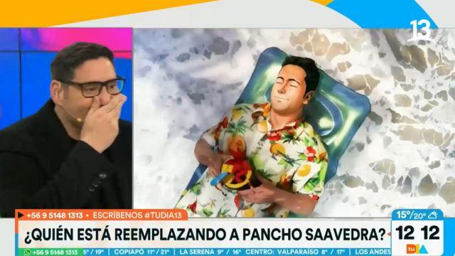 Pancho Saavedra quedó en shock con video suyo creado con Inteligencia Artificial