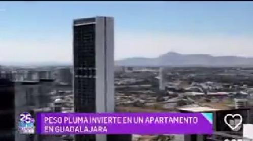 Edificio donde está el departamento de Peso Pluma - Fotos: "El Gordo y la Flaca"