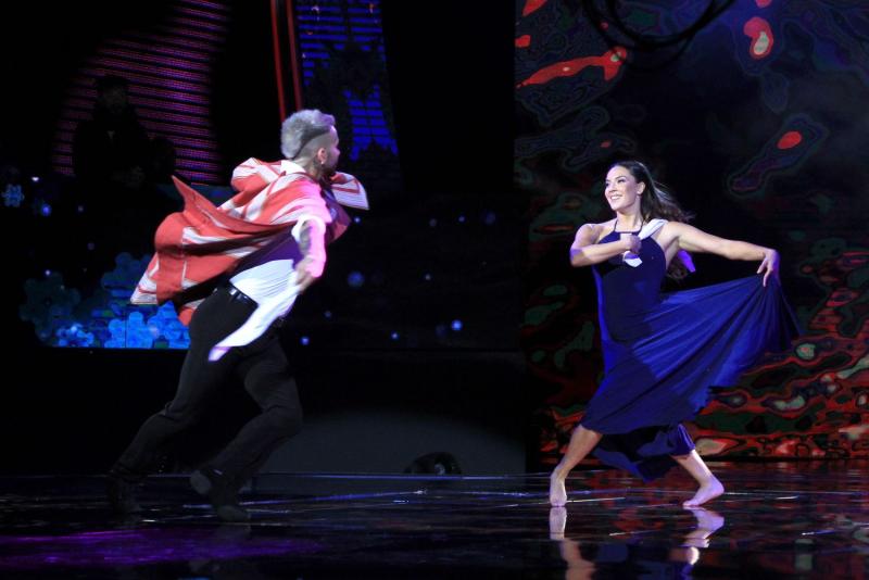 Chantal Gayoso sufrió accidente en plena presentación