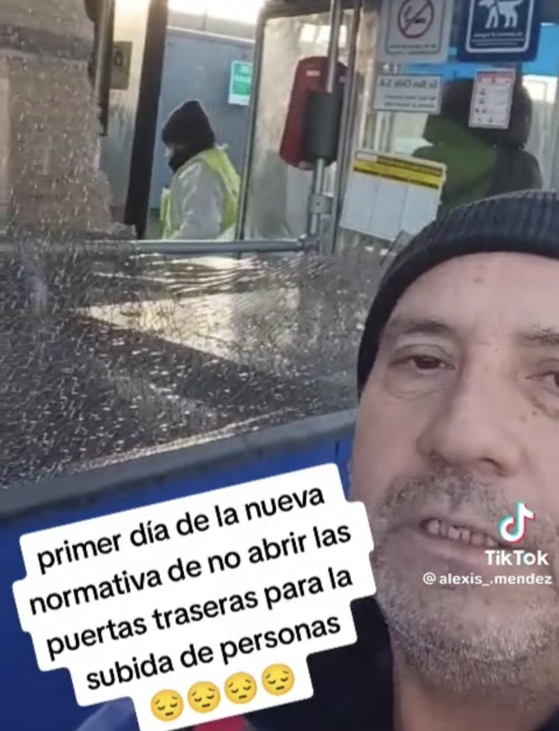 Chófer del Transantiago fue agredido por no abrir puertas traseras