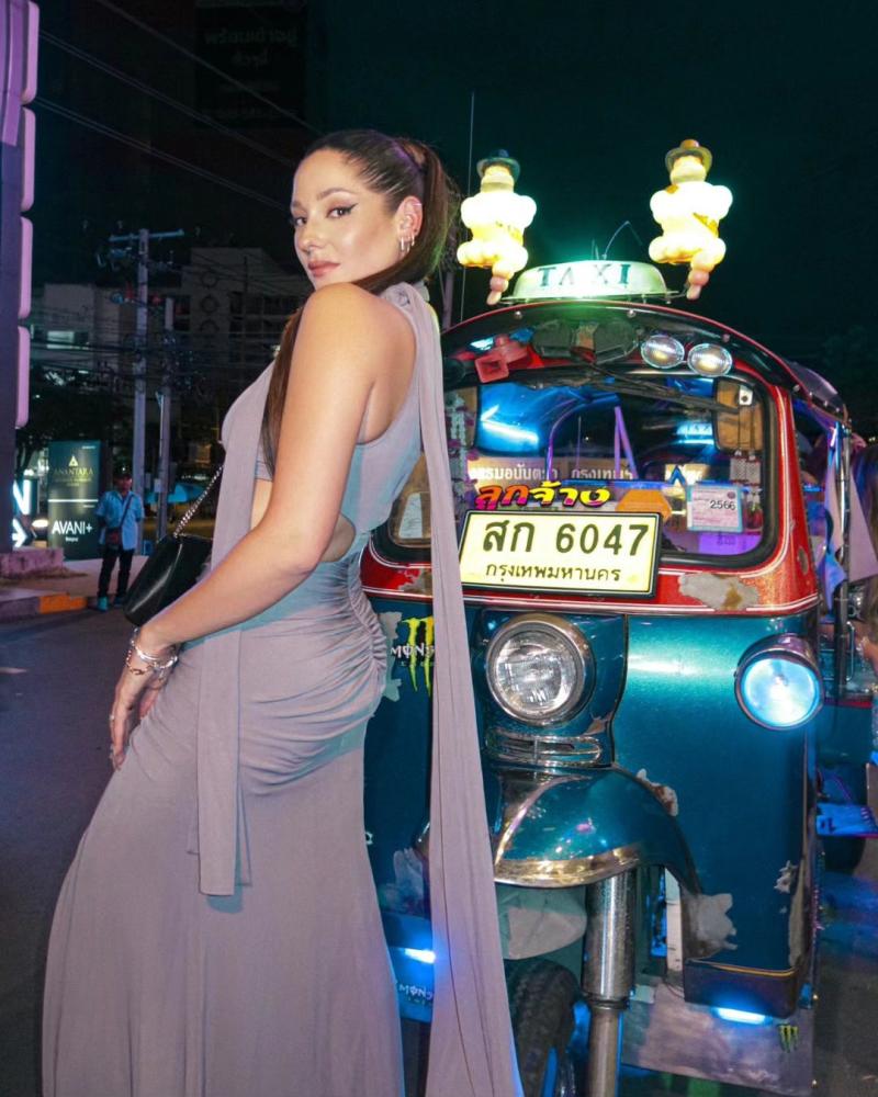 El look de Kel Calderón en Tailandia