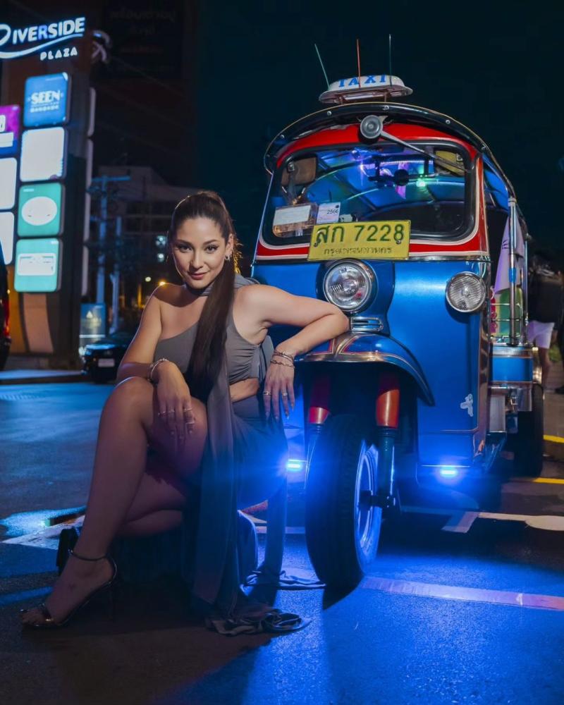 El look de Kel Calderón en Tailandia