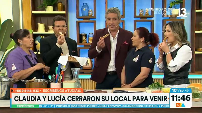 Dos emprendedoras cerraron su local para llegar a 'Tu Día' y sorprendieron con calzones rotos