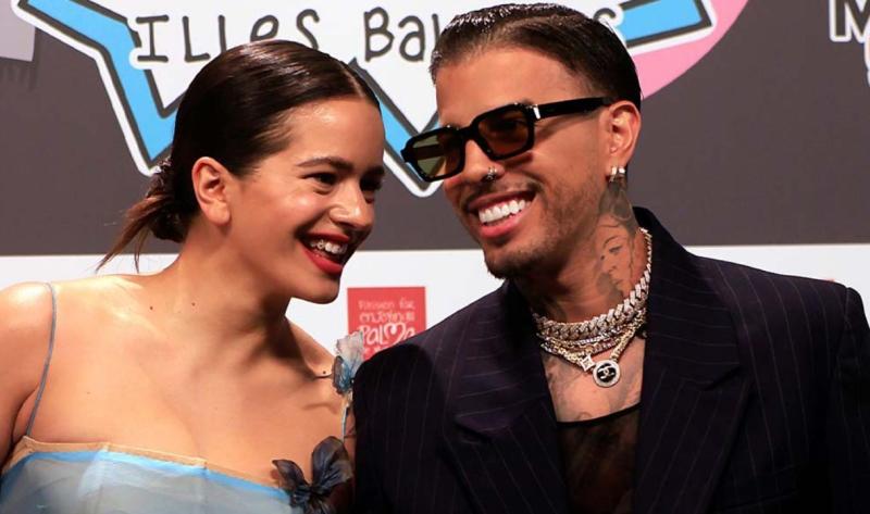 Rauw Alejandro y Rosalía