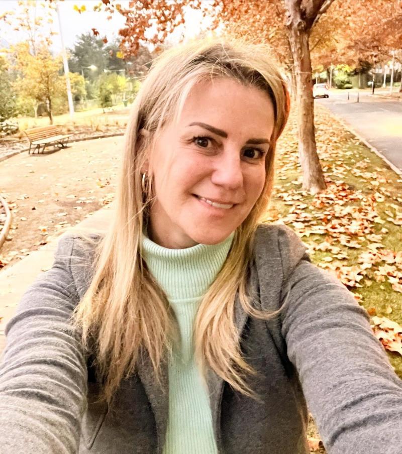 Patricia Larraín, influencer y ex animadora de televisión