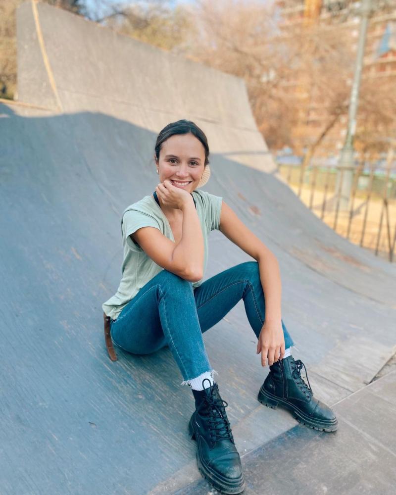 Además de actuar, Valentina Carvajal se dedica a la psicología