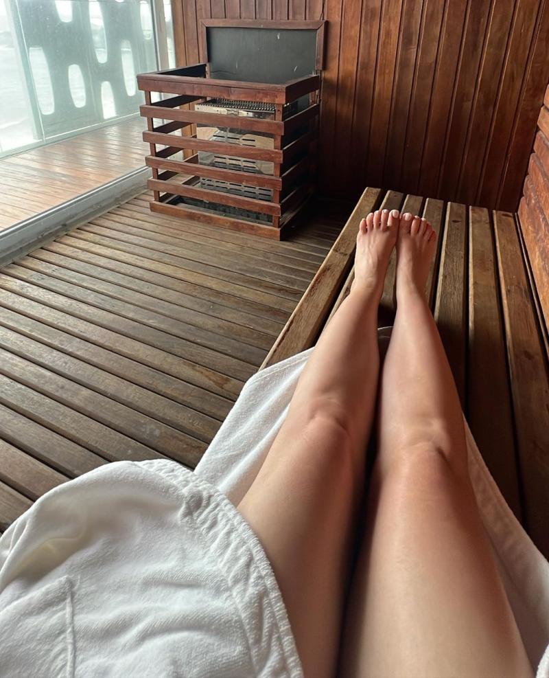 Belén Soto llama la atención con foto de sus piernas