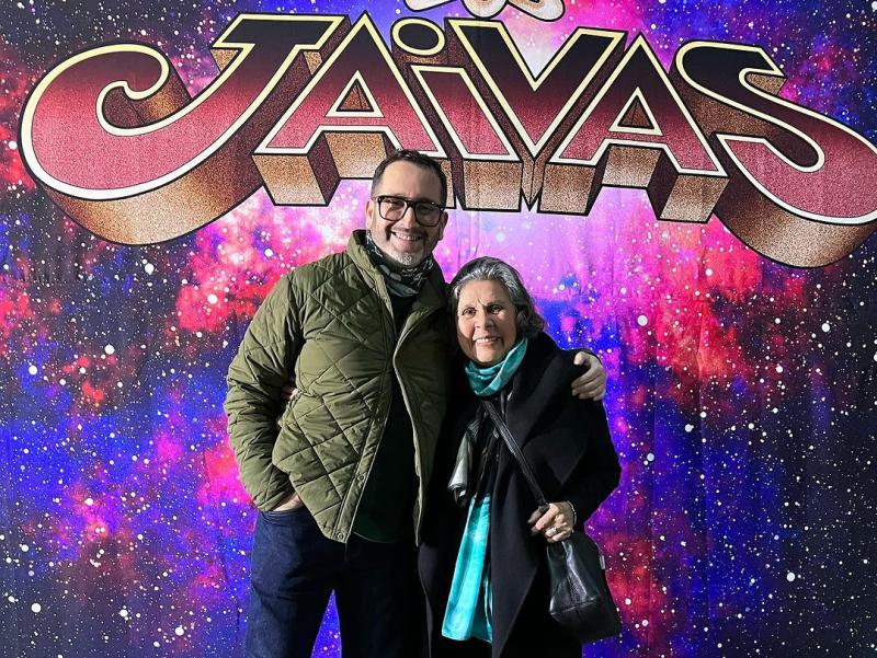 Eduardo Fuentes fue elogiado por hacer panorama con su suegra