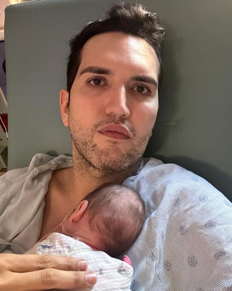 Juanito Yarur anunció el nacimiento de su tercer bebé