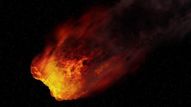 El fin de la humanidad por caída de asteroide