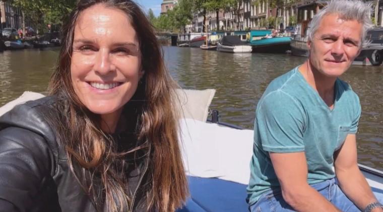 María Gracia Subercaseaux junto a su esposo, Waldemar Méndez