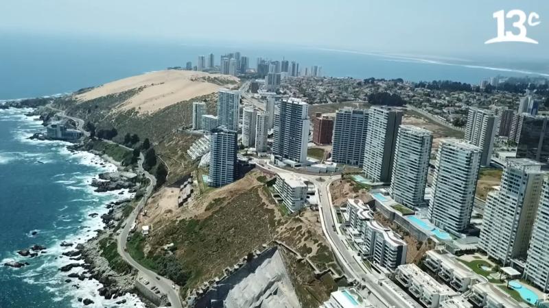 Federico Sánchez en las dunas de Concón