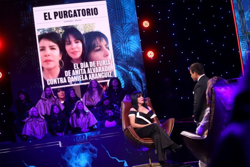 Anita Alvarado participó en el debut de "El Purgatorio"