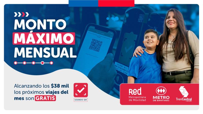 Monto Máximo Mensual: ¿Quiénes podrán viajar GRATIS en Metro y buses RED?