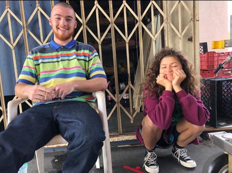 Zendaya y Angus Cloud