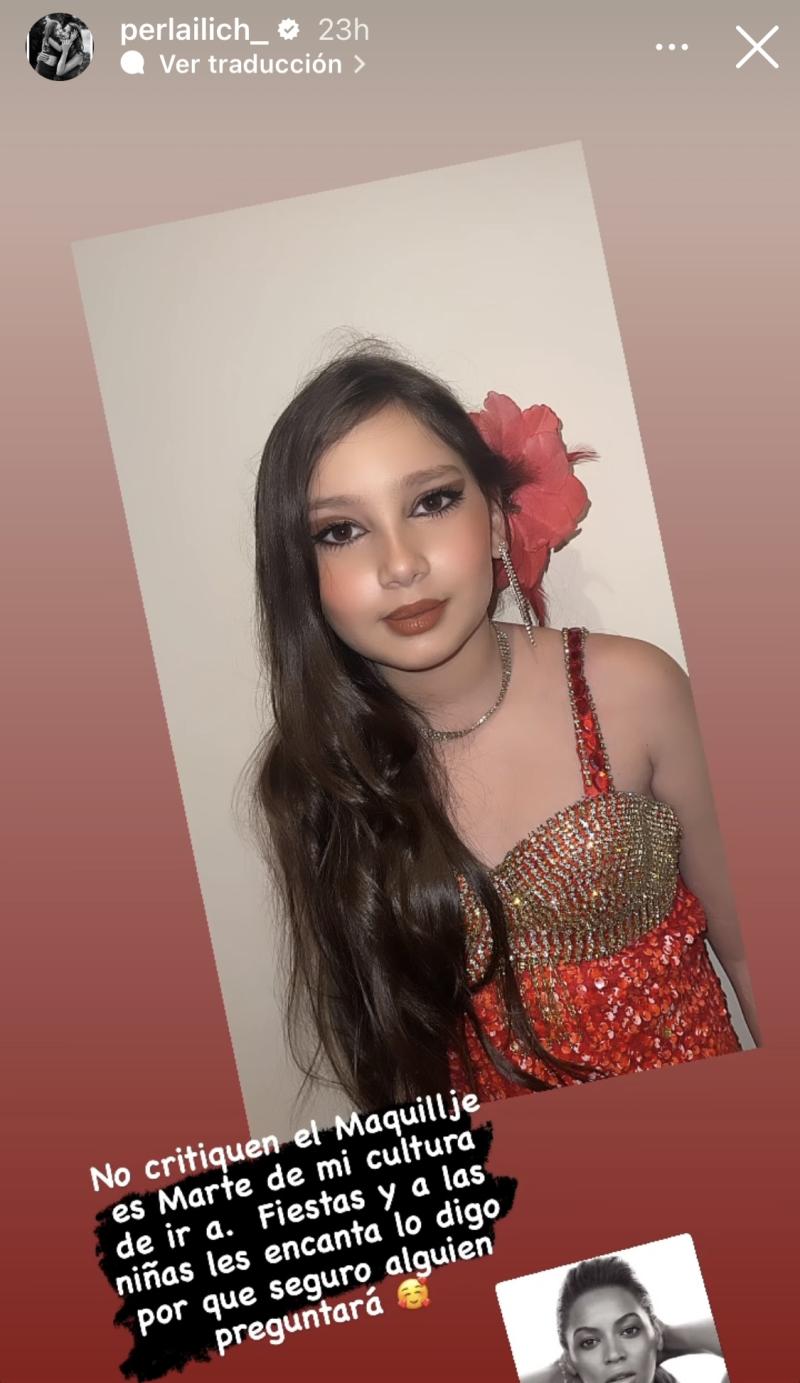 Perla Ilich muestra cuánto ha crecido su hija mayor