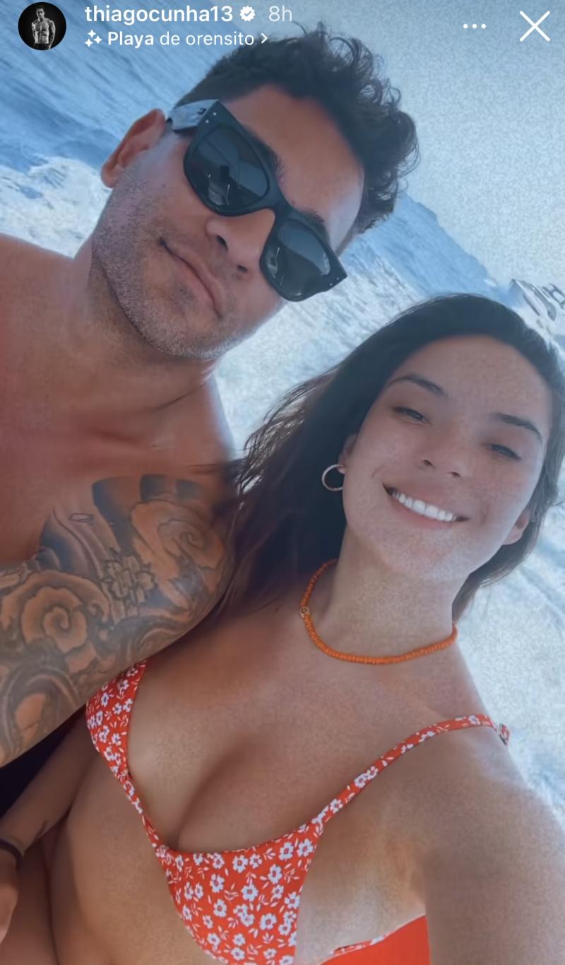 Thiago Cunha y Chantal Gayoso disfrutan de sus vacaciones en Mallorca