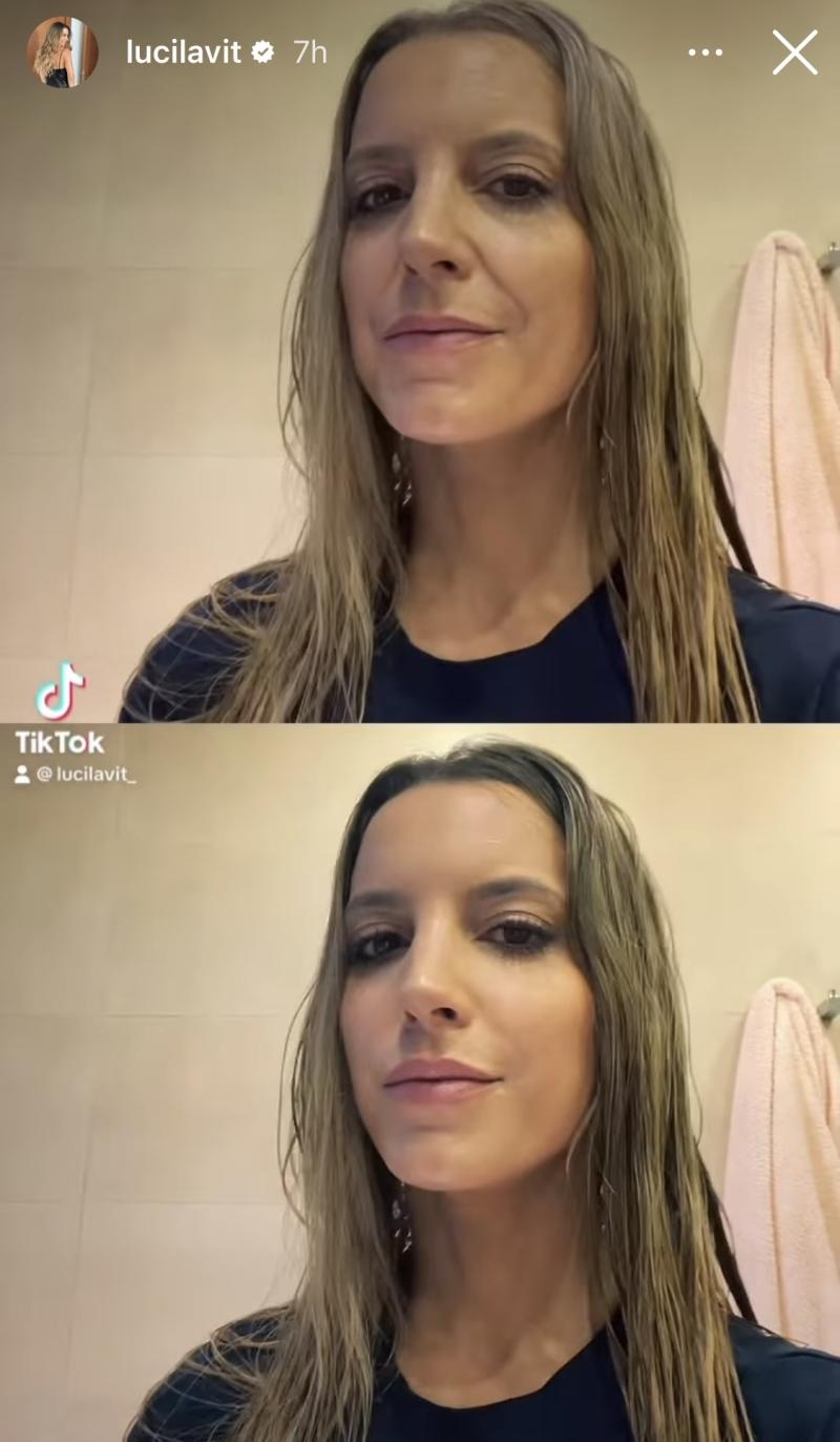 Así se vería Lucila Vit envejecida