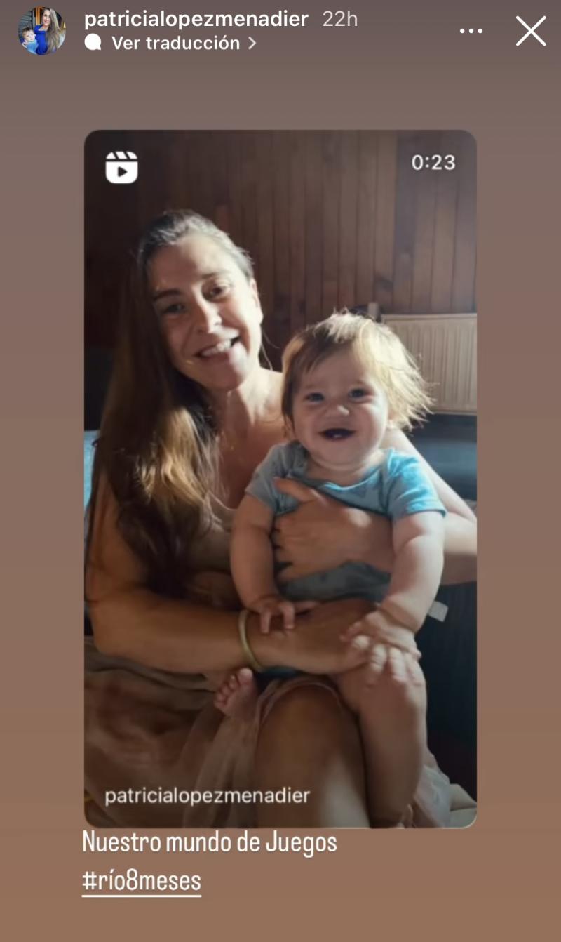 Retoño de Patricia López ya tiene 8 meses: mira cómo luce