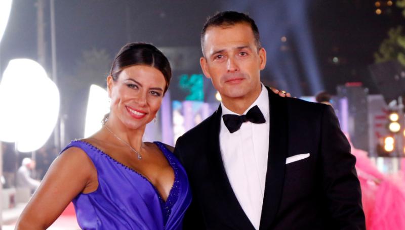 Iván Núñez y su exmujer Marlen de la Fuente