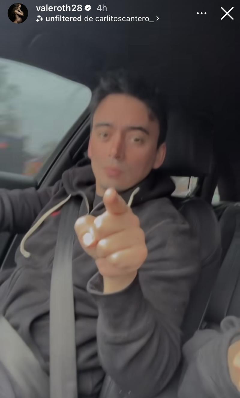 Esposo de Vale Roth insultó y amenazó a sujeto durante transmisión de la bailarina