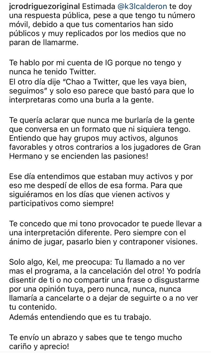 Julio César Rodríguez - Instagram