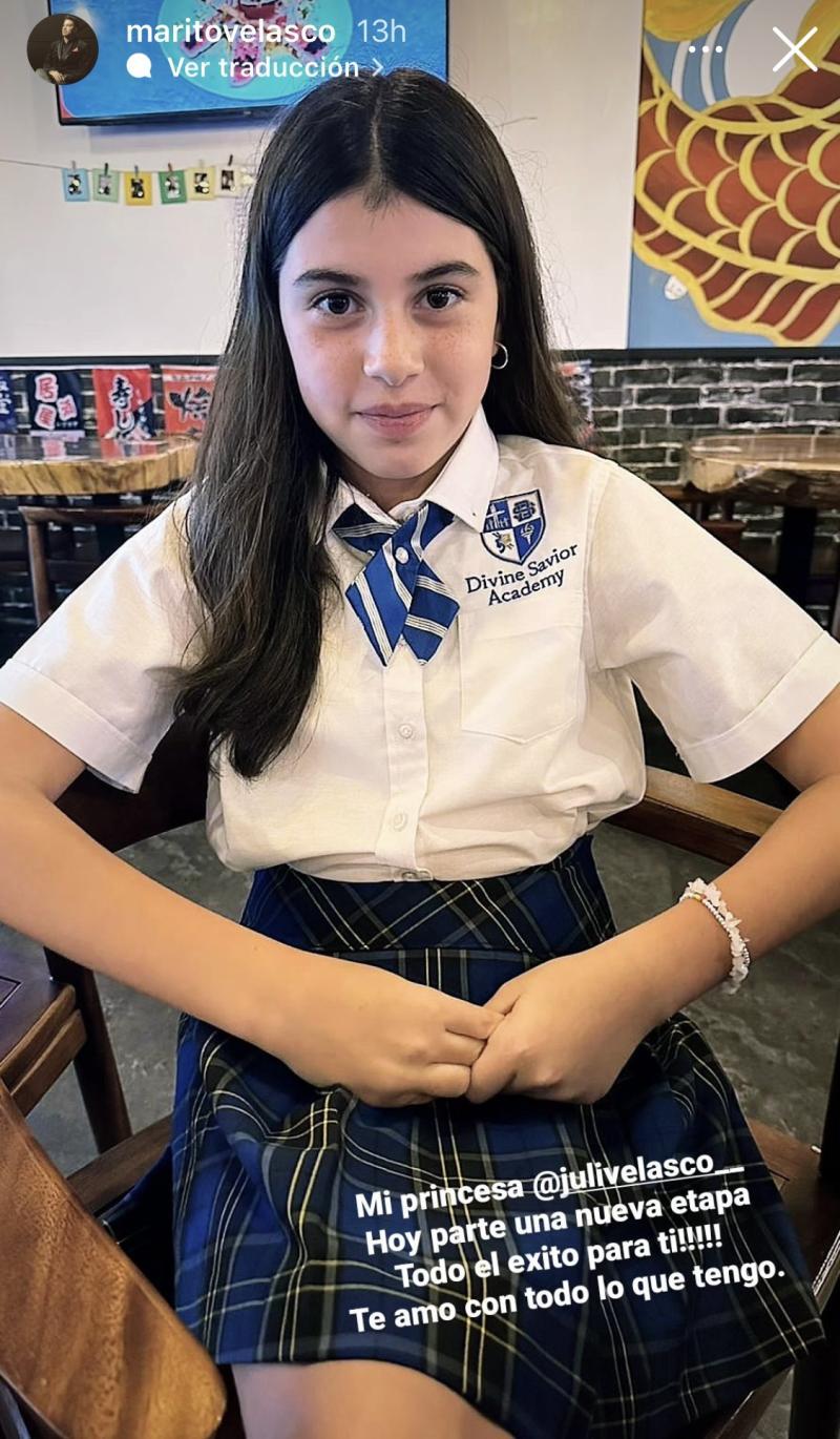 Mario Velasco devastado por la partida de su hija Julieta