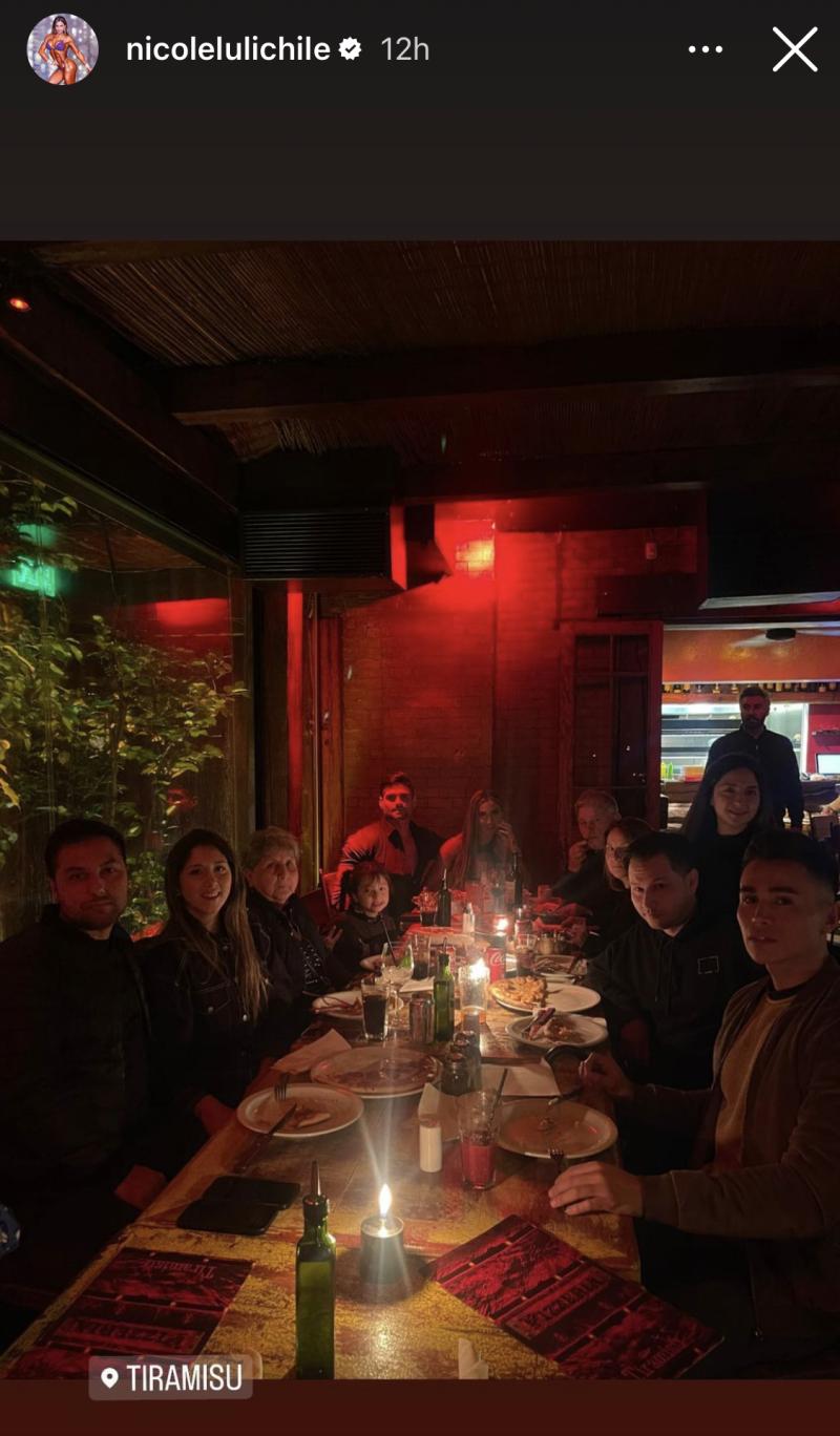 Nicole Moreno celebró sus 36 años junto a su pareja y familia