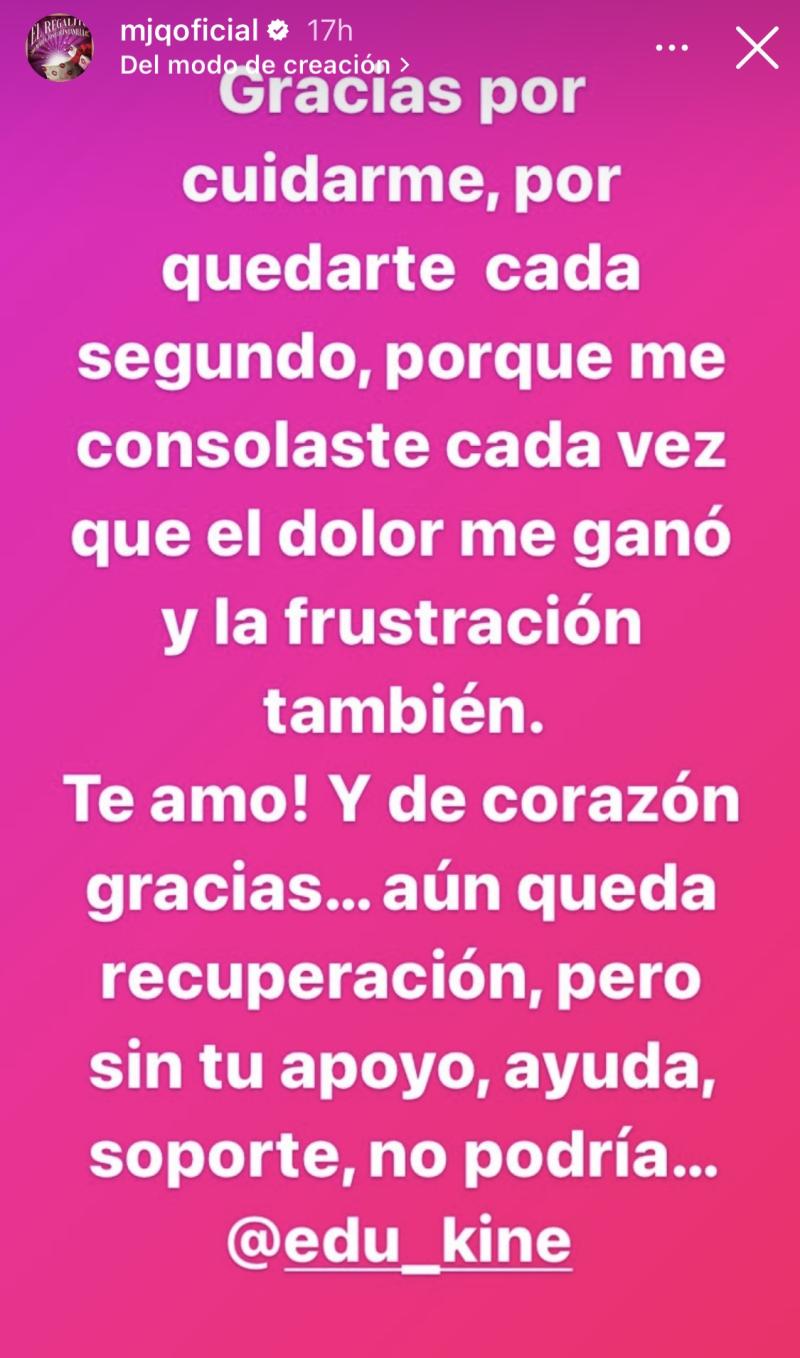 María José Quintanilla - Instagram