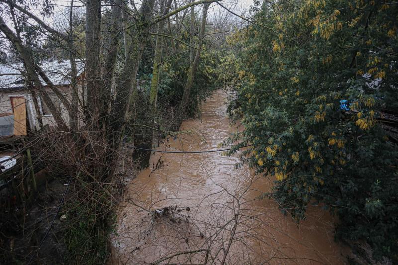 Zonas afectadas por las inundaciones en Chile