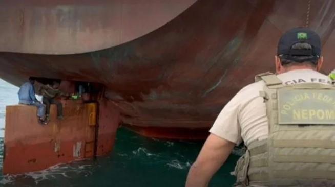 Nigerianos rescatados tras travesía en el Atlántico