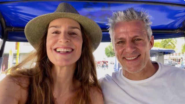 María Gracia Subercaseaux junto a su esposo Waldemar