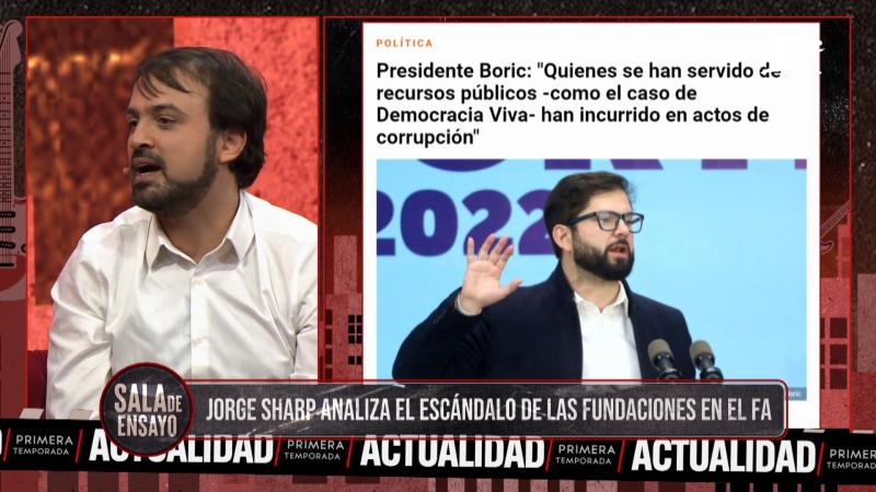 Jorge Sharp en "Sala de Ensayo"