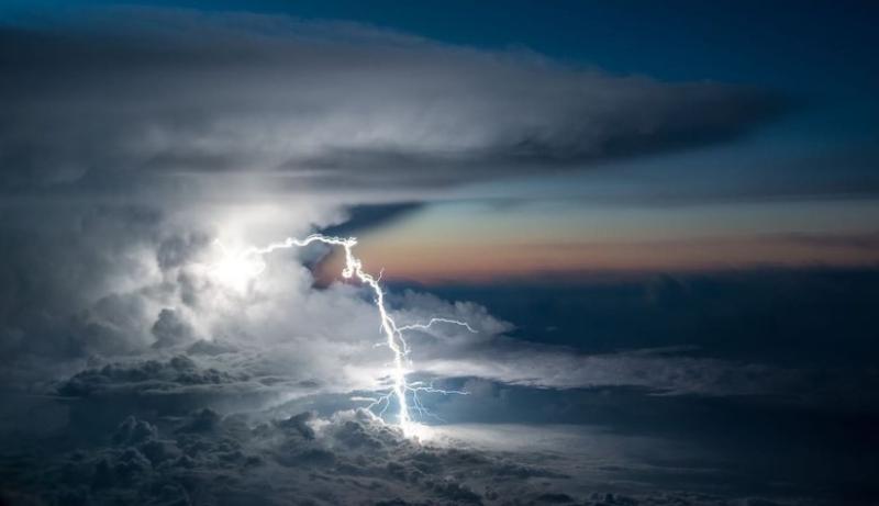 Las fotos que toma un piloto de tormentas