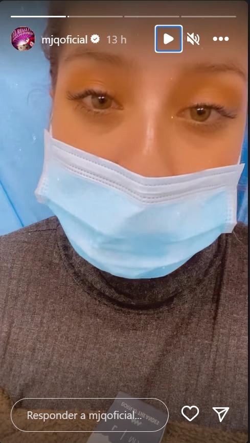 María José Quintanilla sufre doloroso incidente