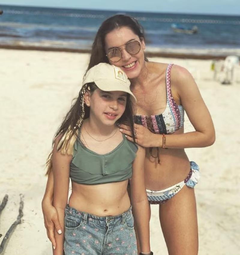 Carolina Mestrovic y su hija