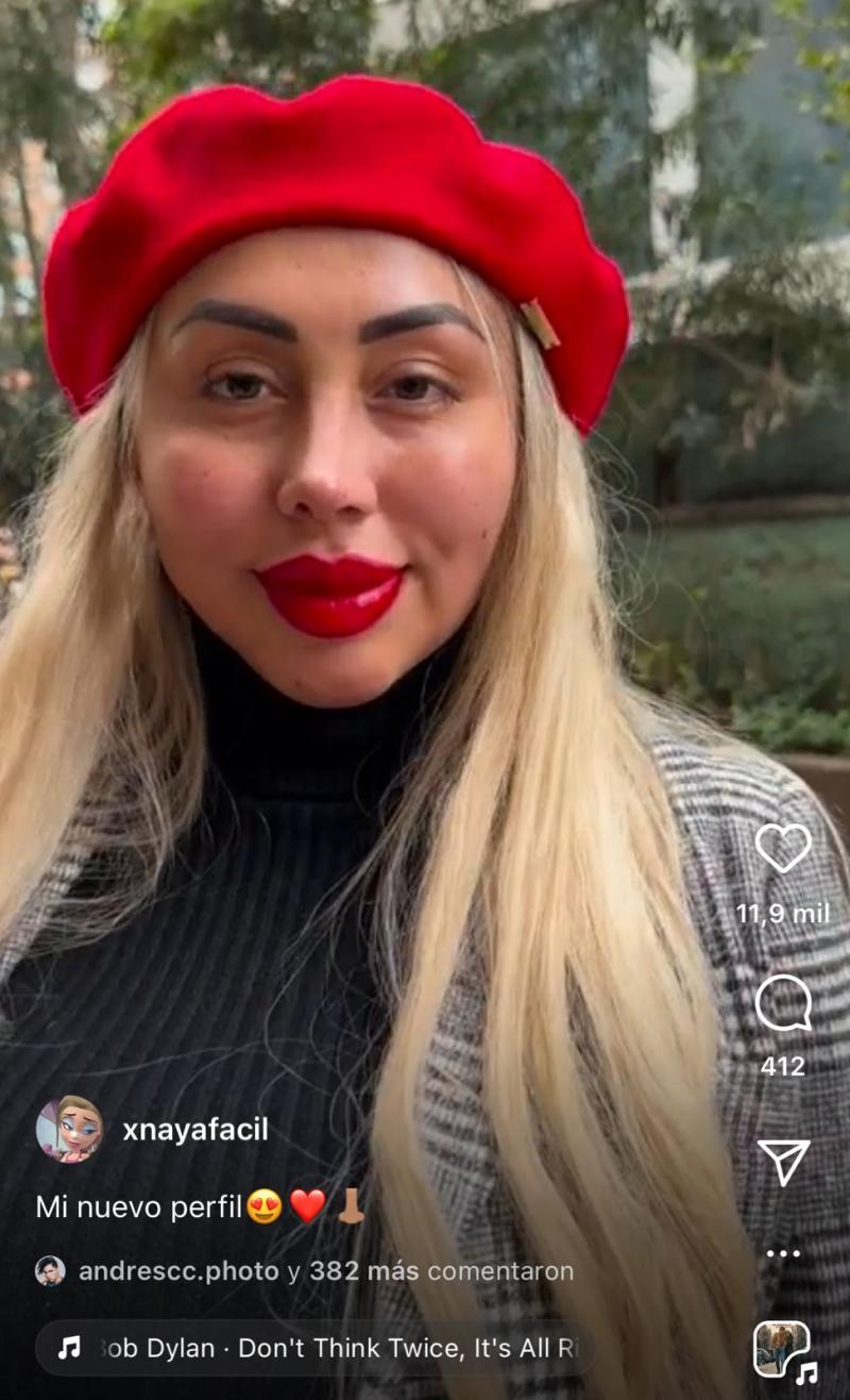 Naya Fácil muestra su nariz