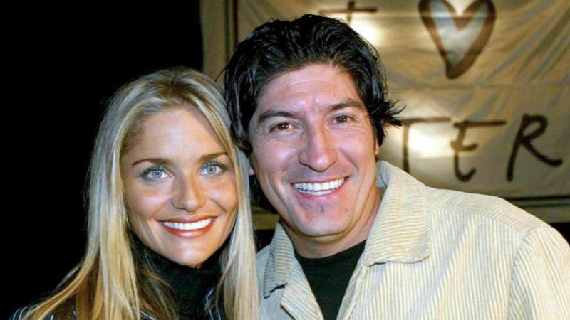 Kenita Larraín e Iván Zamorano