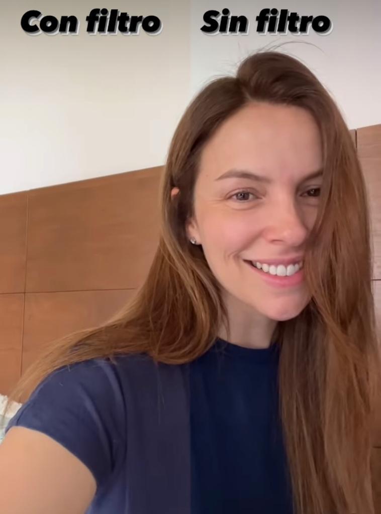 Kathy Bodis se mostró sin filtro