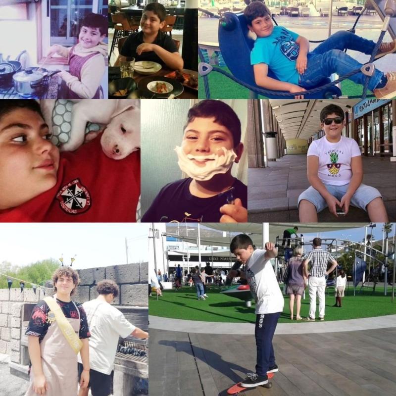 Fernanda Fuentes celebró los 18 de su hijo Max