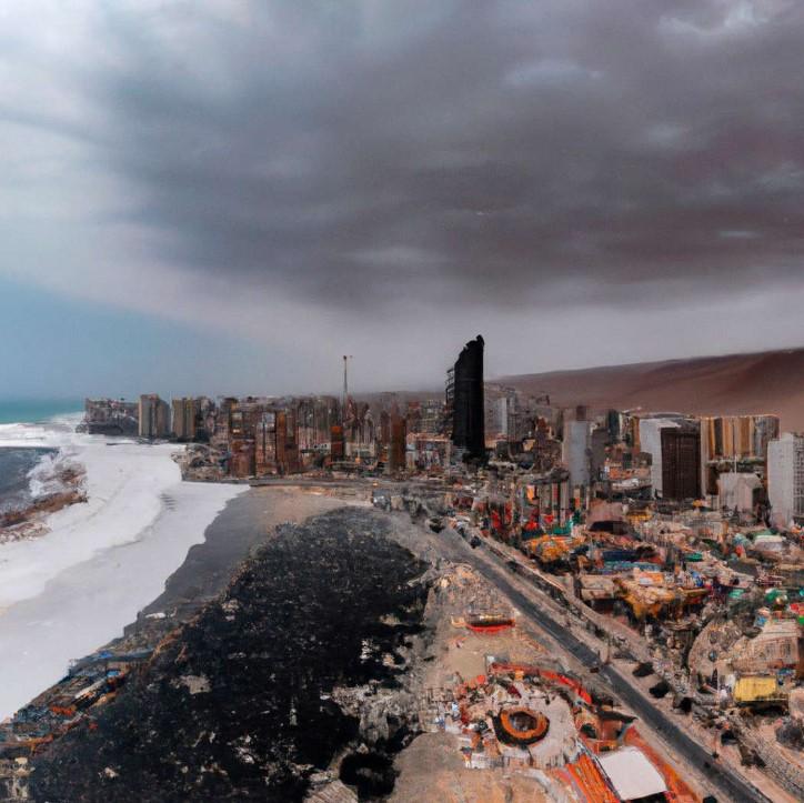 Iquique en un futuro según la Inteligencia Artificial