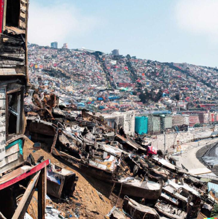 Valparaíso en un futuro según la Inteligencia Artificial