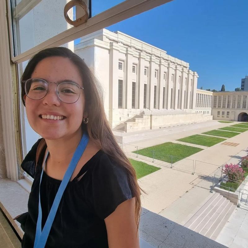 Mauricio Bustamante visitó a su hija Fernanda, quien trabaja en Suiza