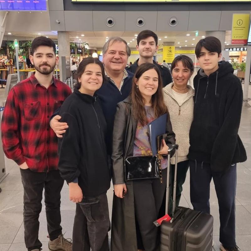 Mauricio Bustamante despidió a su hija en junio pasado