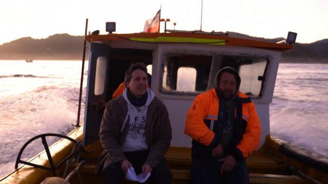 En SeaFood Lovers, Tomás Vigneaux salió de pesca desde la Caleta Curanipe.