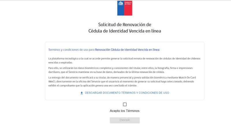 Sepa cómo se puede renovar el Carnet de Identidad en línea